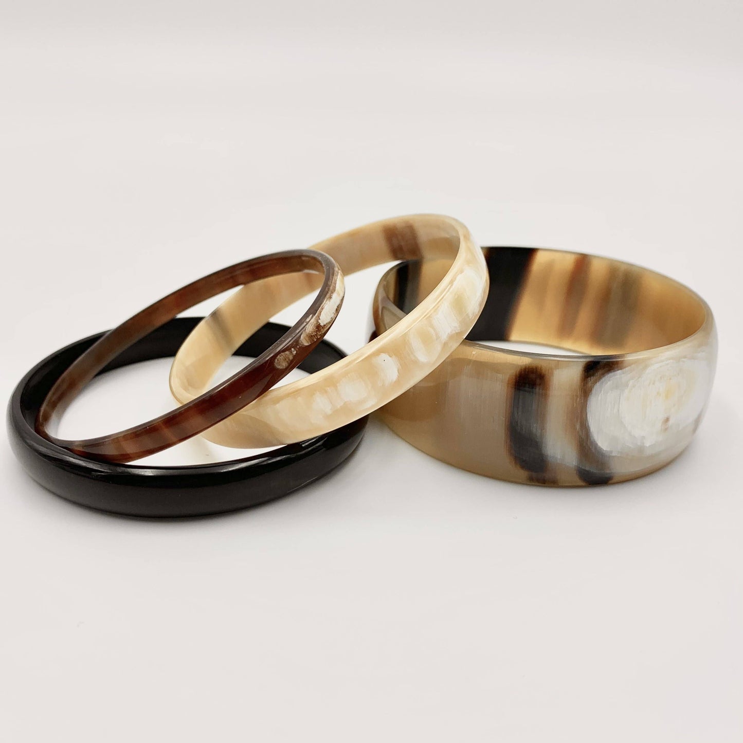 Maadili Collective: Horn Bangle - Thin
