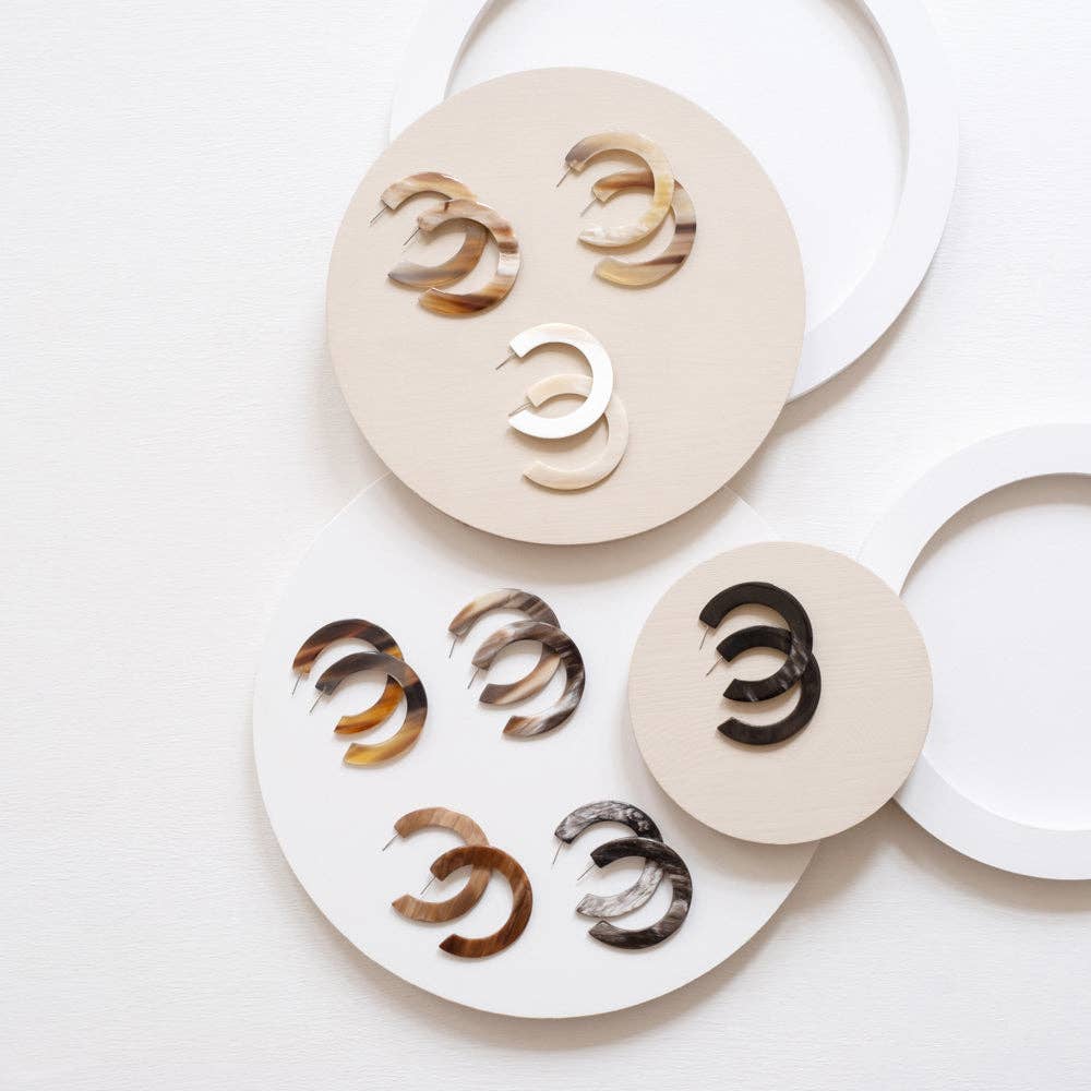 Maadili Collective: Okwekazza Hoop Earrings