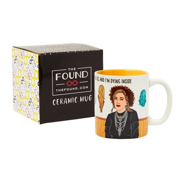 The Found: Moira The World is Falling Apart Coffee Mug