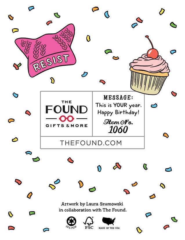 The Found: Stay Woke Maxine Waters Card