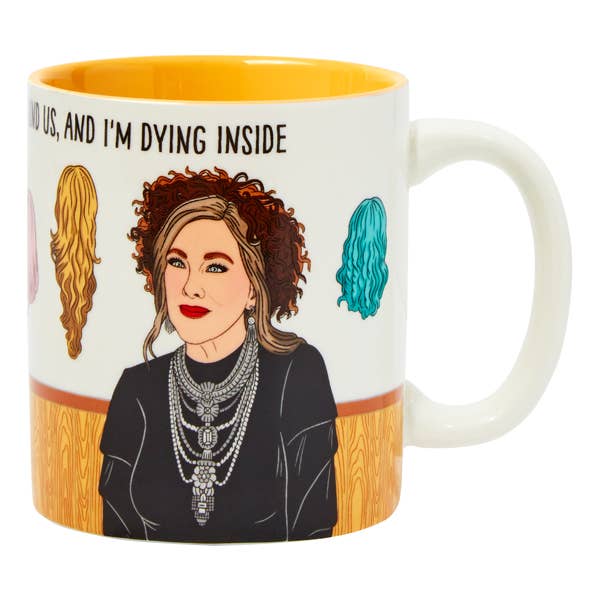 The Found: Moira The World is Falling Apart Coffee Mug