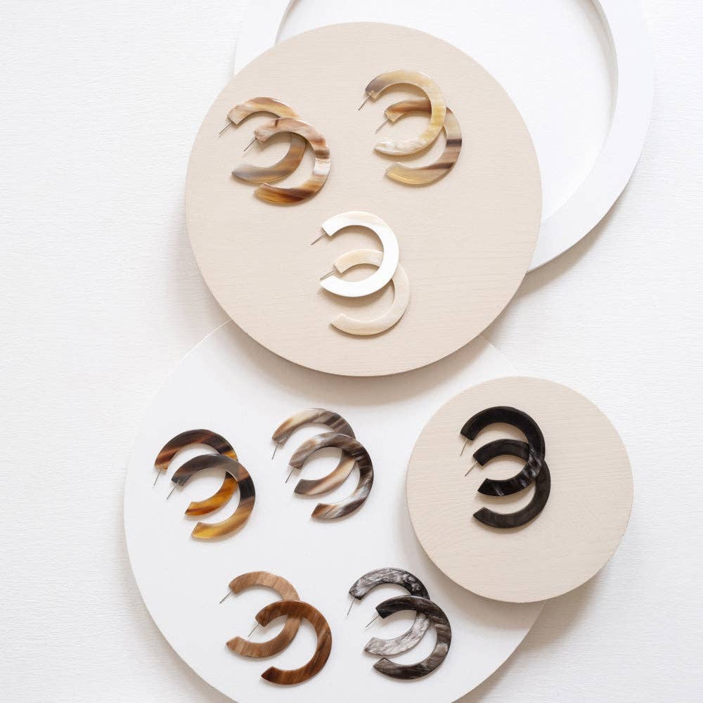 Maadili Collective: Okwekazza Hoop Earrings