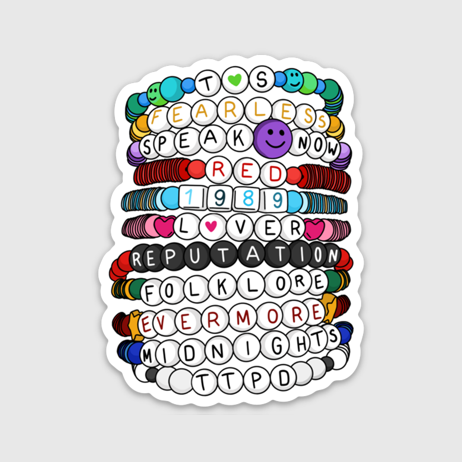 Brittany Paige: Eras Friendship Bracelets Sticker