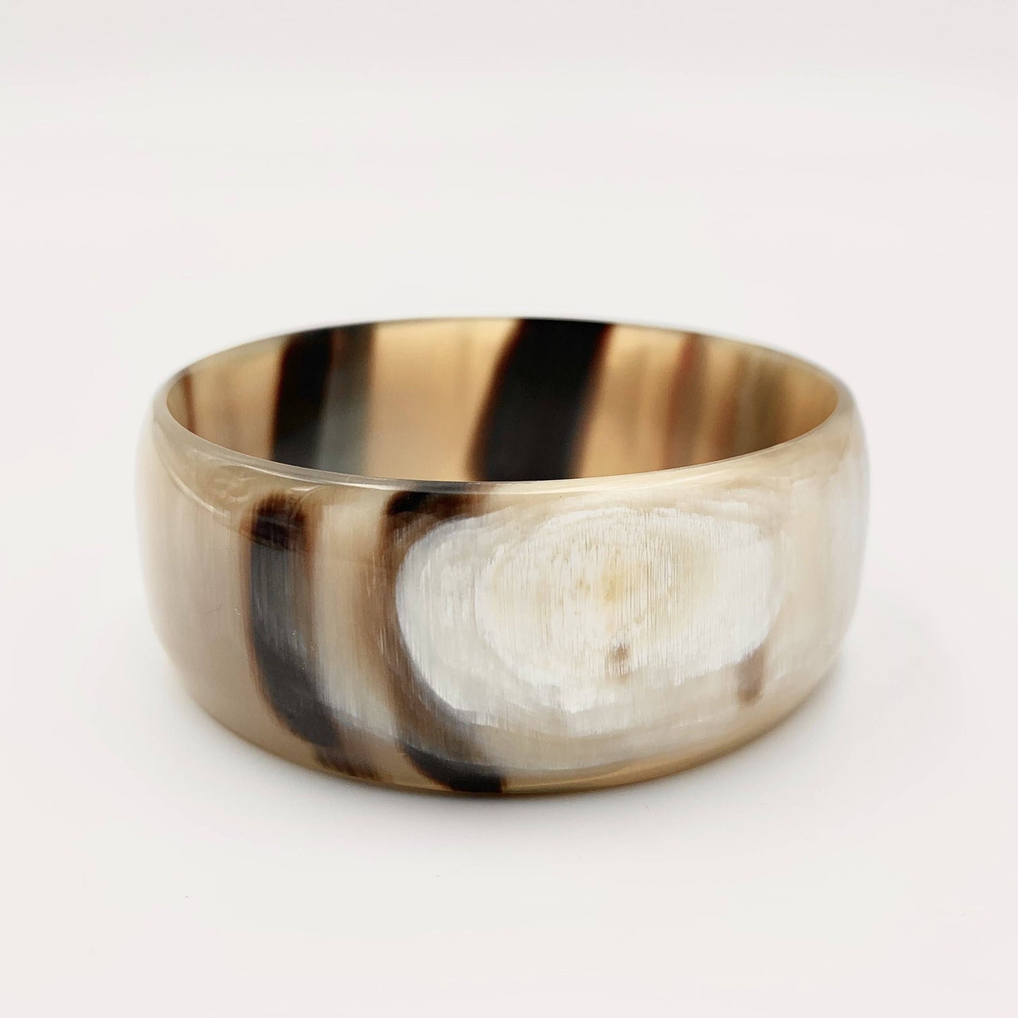 Maadili Collective: Horn Bangle - Wide