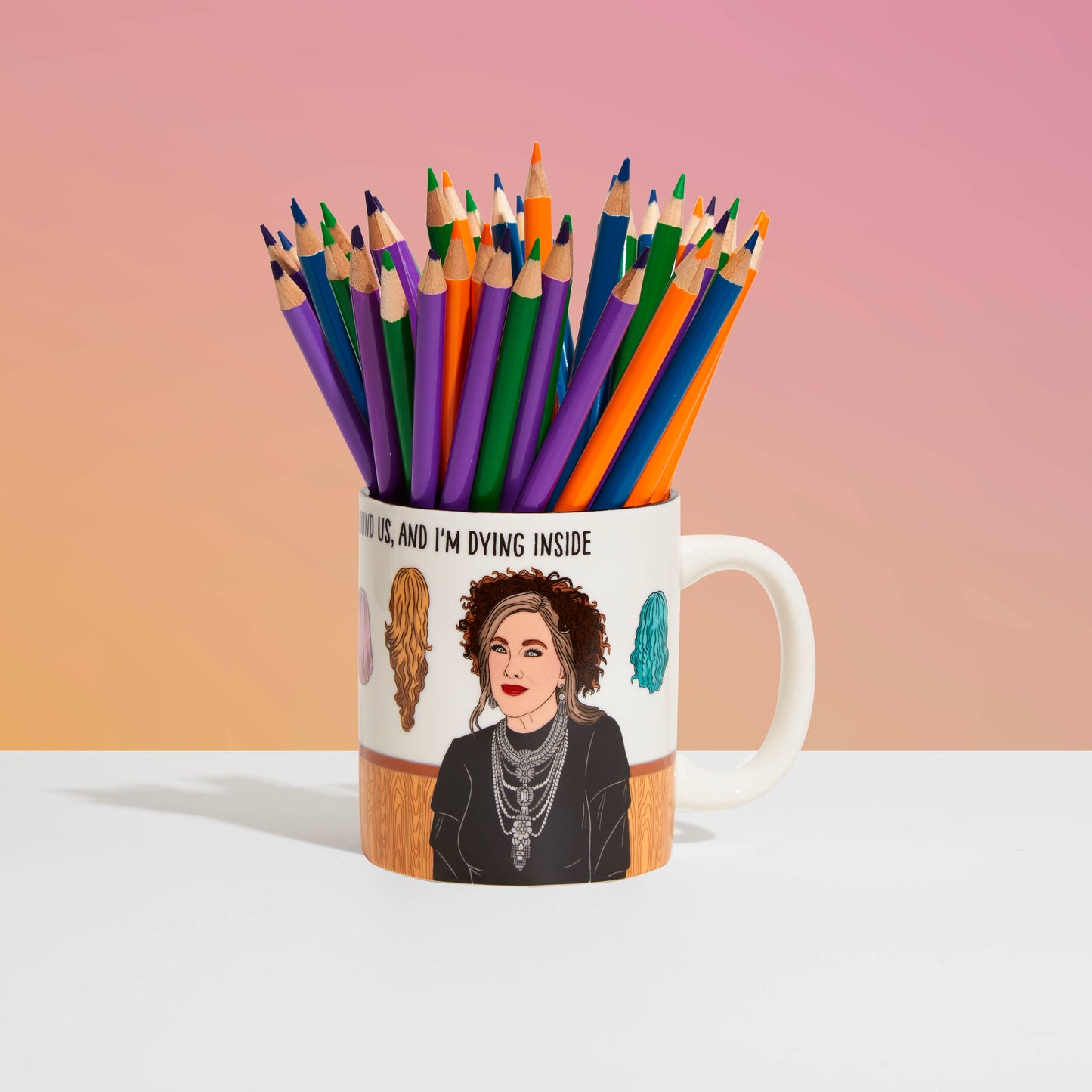 The Found: Moira The World is Falling Apart Coffee Mug
