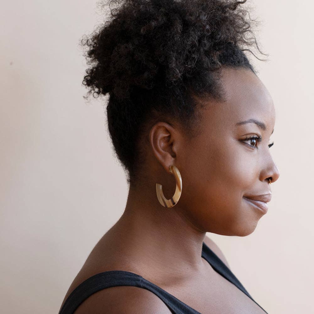 Maadili Collective: Okwekazza Hoop Earrings