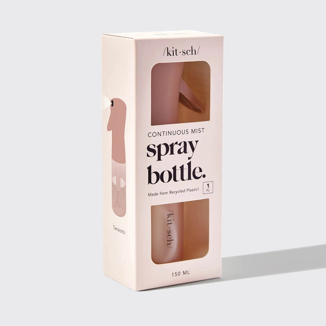 Kitsch: Recycled Plastic Continuous Spray Bottle - Terracotta