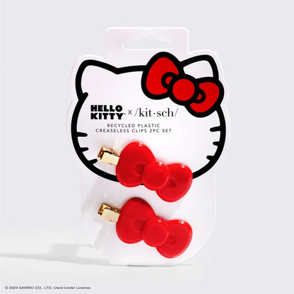 Hello Kitty X Kitsch: Recycled Plastic Creaseless Clips Set