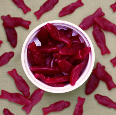 Women's Bean Project: Raspberry Gummy Fish