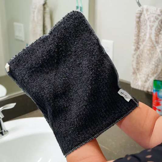 Marley's Monsters: Makeup Towel: Black Cotton Chenille