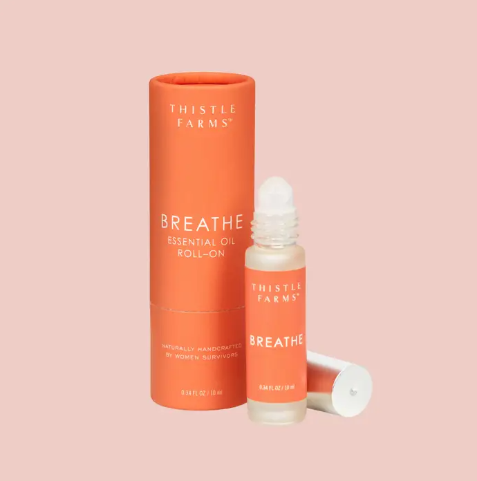 Thistle Farms: Breathe Essential Oil Roll On | Eucalyptus Peppermint