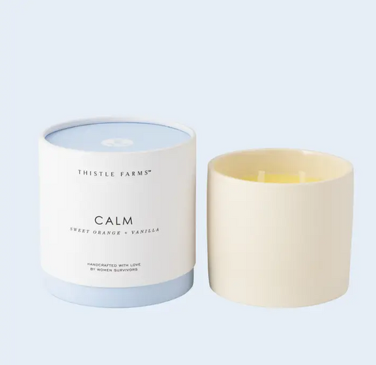 Thistle Farms: Calm Healing Candle | Essential Oil Soy Wax