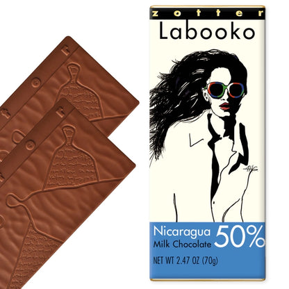 Zotter Nicaragua Milk Chocolate 50%